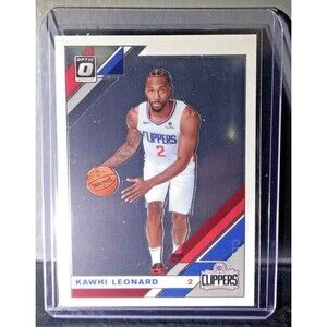Kawhi Leonard 2019-20 Panini Donruss Optic #30 Basketball Card